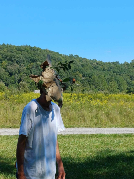 Person in a mask